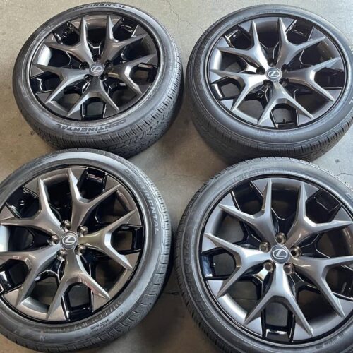 2026 Lexus TX500H OEM wheels and tires!